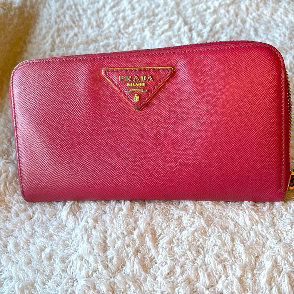 Prada Zippy Wallet
